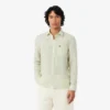 Camisa de linho às riscas de corte regular para homem