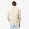 Camisa de linho às riscas de corte regular para homem