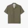 Camisa de manga curta de corte descontraído para homem