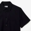 Camisa de manga curta em algodão com corte regular para homem
