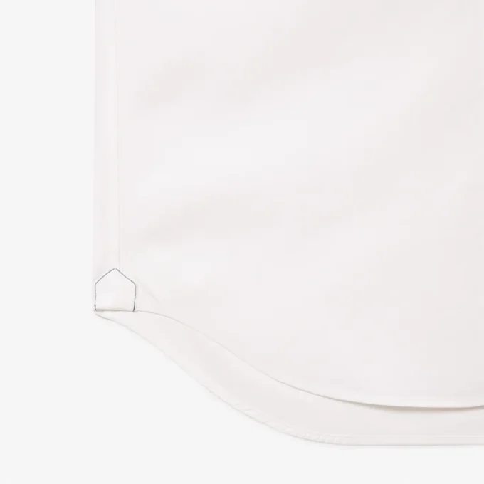 Camisa de manga curta em algodão com corte regular para homem