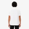 Camisa de popeline de manga curta com corte regular