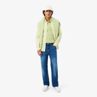 Camisa de popeline xadrez de corte regular