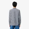 Camisa de popeline xadrez de corte regular