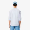 Camisa de popeline xadrez de corte regular