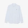 Camisa de popeline xadrez de corte regular