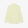 Camisa de popeline xadrez de corte regular