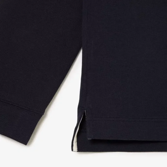 Camisa de râguebi em algodão de corte descontraído para homem