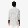 Camisa de riscas com corte regular para homem