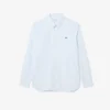Camisa de riscas com corte regular para homem