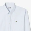 Camisa de riscas com corte regular para homem