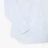 Camisa de riscas com corte regular para homem