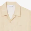 Camisa de sarja estampada com corte descontraído