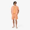 Camisa de seersucker de corte descontraído