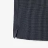 Camisa de seersucker de corte descontraído