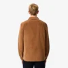 Camisa de veludo de corte regular para homem