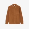 Camisa de veludo de corte regular para homem