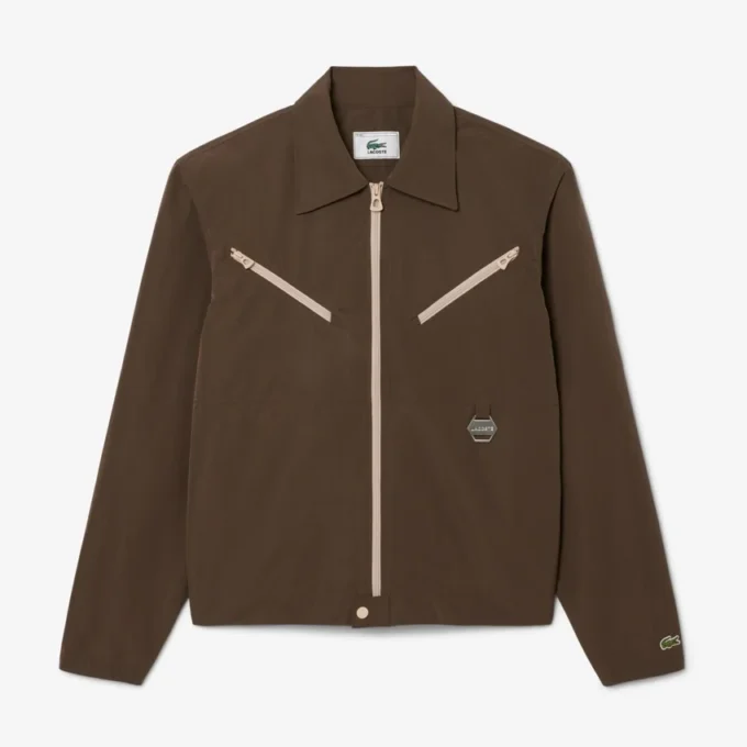 Camisa exterior repelente de água para homem, edição de arquivo