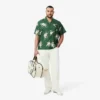 Camisa masculina de corte descontraído com estampado Rena da Lacoste