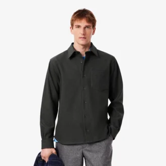 Camisa oversized dupla face para homem