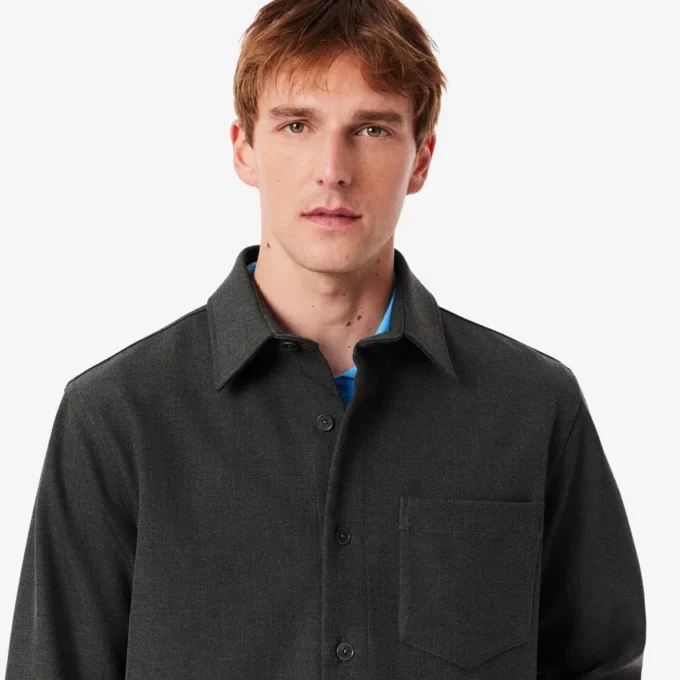 Camisa oversized dupla face para homem
