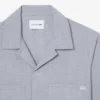 Camisa oversized em mistura de lã The Blend