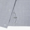 Camisa oversized em mistura de lã The Blend