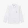 Camisa Oxford de corte descontraído unissexo