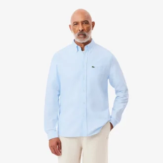 Camisa Oxford de corte regular para homem