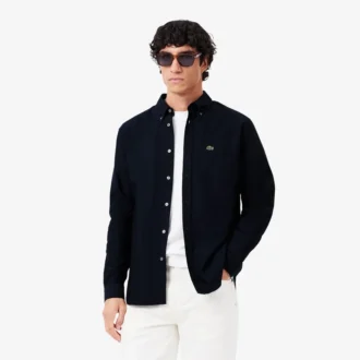 Camisa Oxford de corte regular para homem