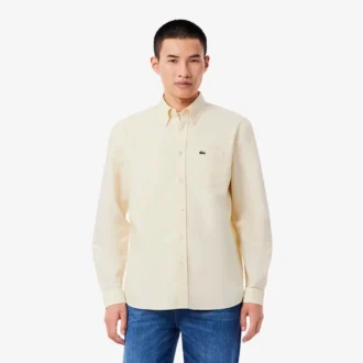 Camisa Oxford de corte regular para homem