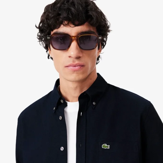 Camisa Oxford de corte regular para homem