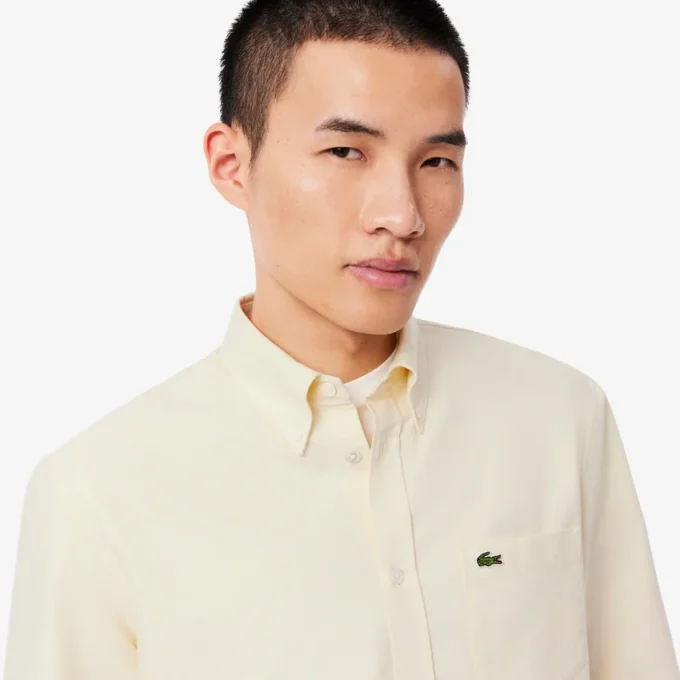 Camisa Oxford de corte regular para homem
