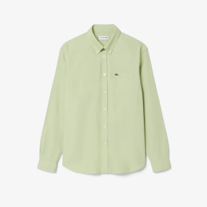 Camisa Oxford de corte regular para homem