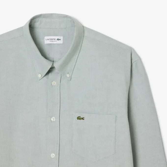 Camisa Oxford de corte regular para homem