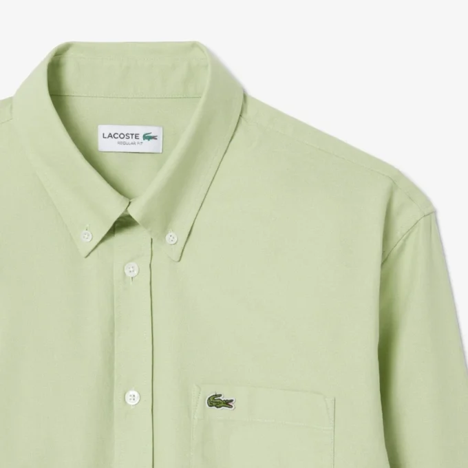 Camisa Oxford de corte regular para homem