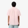 Camisa Oxford de manga curta com corte regular para homem