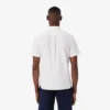 Camisa Oxford de manga curta com corte regular para homem