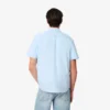 Camisa Oxford de manga curta com corte regular para homem