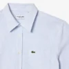 Camisa Oxford de manga curta com corte regular para homem