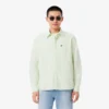 Camisa Oxford às riscas de corte regular para homem