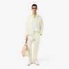 Camisa Oxford às riscas de corte regular para homem