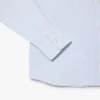 Camisa Oxford às riscas de corte regular para homem