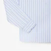 Camisa Oxford às riscas de corte regular para homem