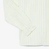 Camisa Oxford às riscas de corte regular para homem
