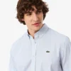 Camisa xadrez de manga curta com corte regular