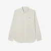Camisas de botões às riscas de corte regular para homem