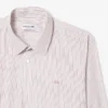 Camisas de botões às riscas de corte regular para homem