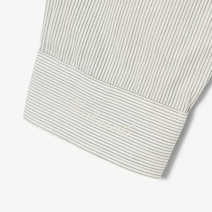 Camisas de botões às riscas de corte regular para homem