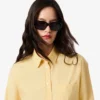 Camisas oversized em algodão para mulher